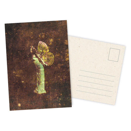 Postcard with artwork of "Maribel"